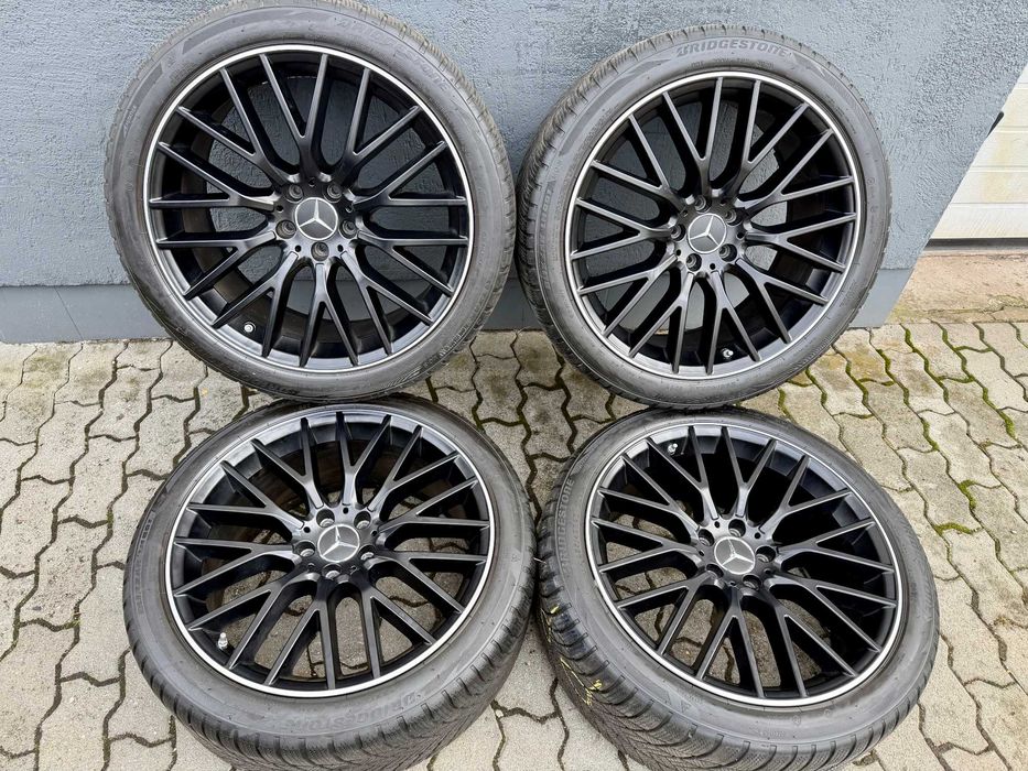 Alufelgi Mercedes S Klasa W223 Oryginalne 20 Zimowe Czarny Mat ZOBACZ