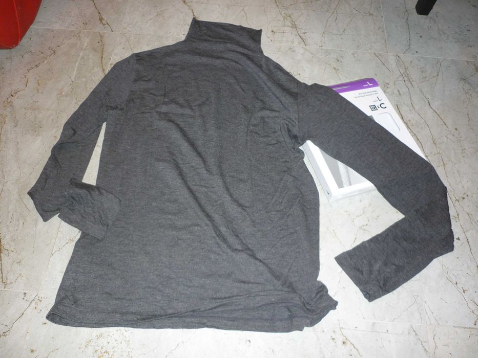 Uniqlo termoaktywny golf z kaszmirem nowy