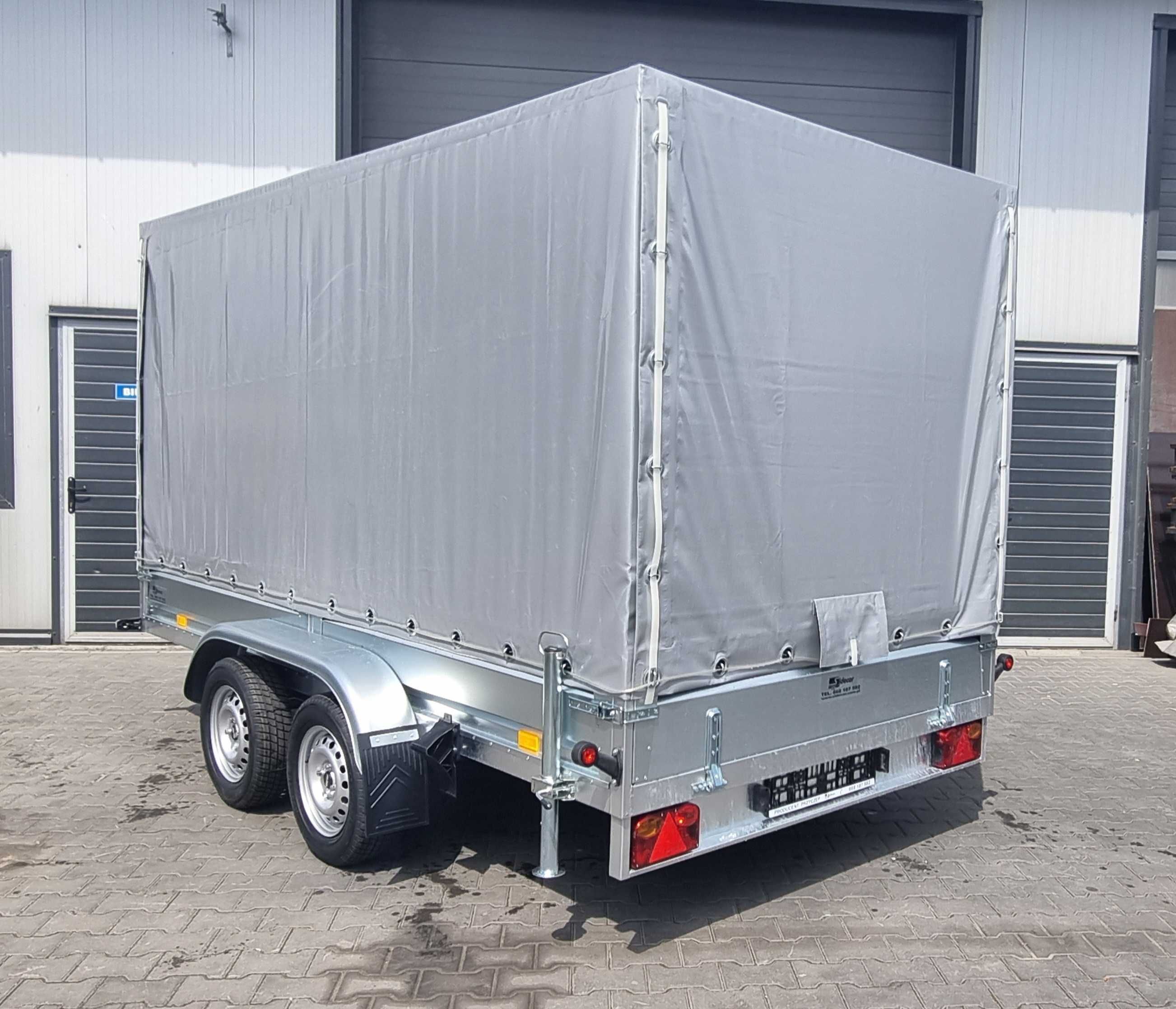 Przyczepka samochodowa SIDECAR 350x176 750 kg Producent - TRANSPORT