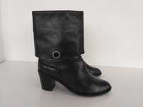 Buty botki skórzane Venezia w rozmiarze 36