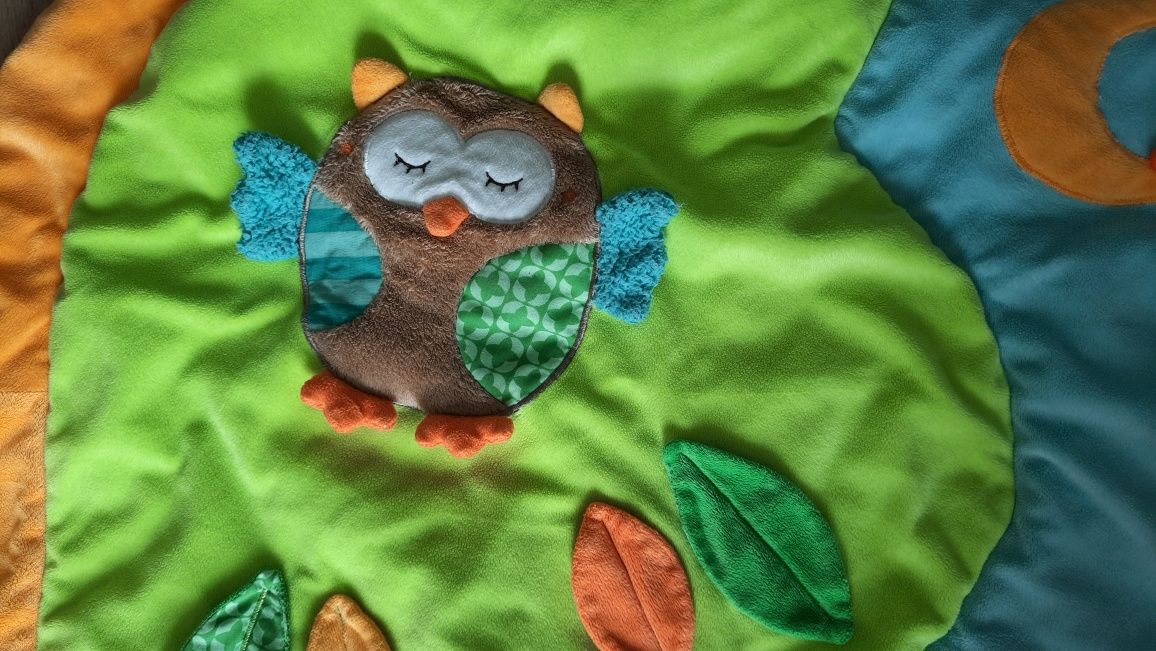 Mata edukacyjna baby fehn sowa i jeż Sleeping forest
