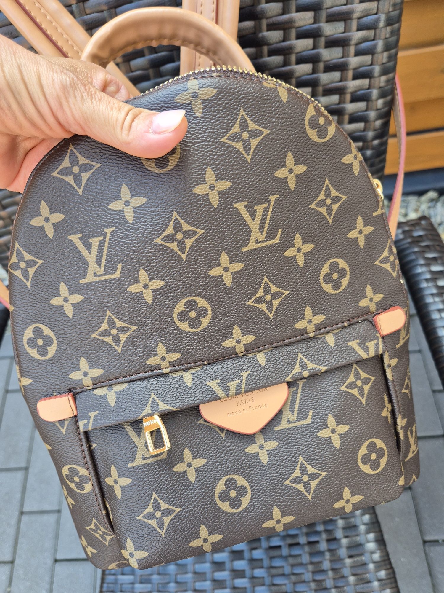 Nowy plecak LV monogram