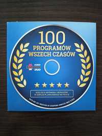 100 programów wszech czasów - Płyta DVD STAN IDEALNY