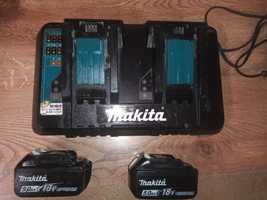 Akumulatory szybka ładowarka Makita DC18RD 2xBL1850B 5Ah 18V zestaw