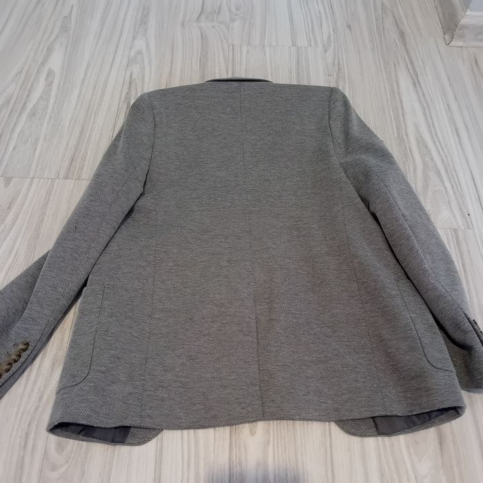 River Island marynarka na 11 lat piękna melanż szary