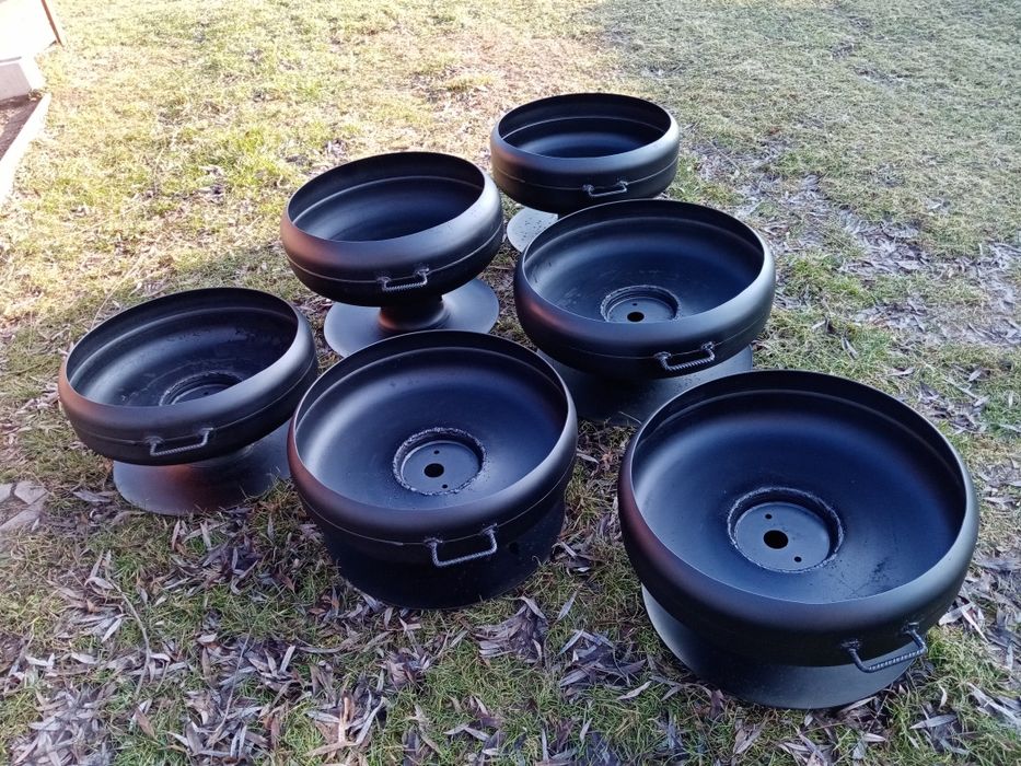 Palenisko Ognisko Grill Kociołek do ogrodu tarasu solidne ciężkie lata