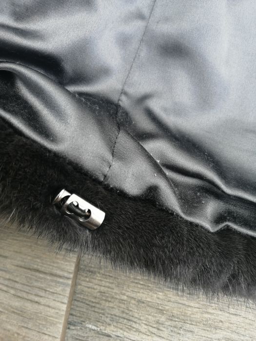 Шуба норкова графіт S-M