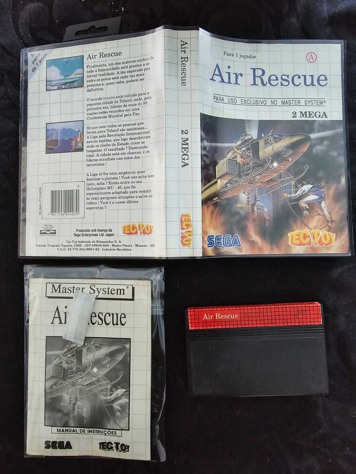 Jogos Master System Tectoy