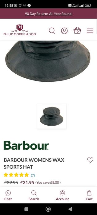 Панама BARBOUR женская