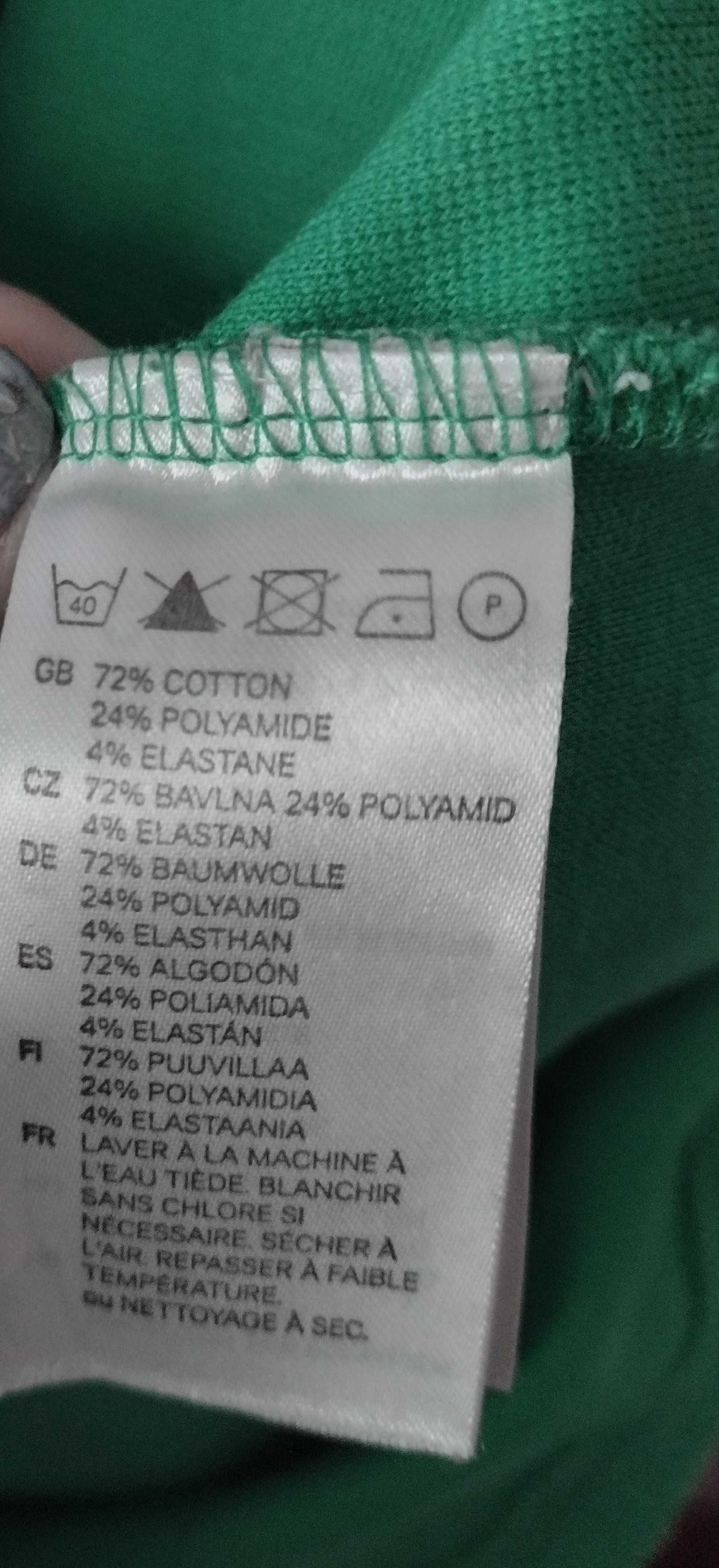 zielona sukienka H&M Divided rozmiar 42 (38/40)