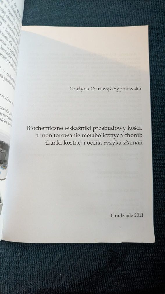 Biochemiczne wskaźniki przebudowy kości a monitorowanie metabolicznych