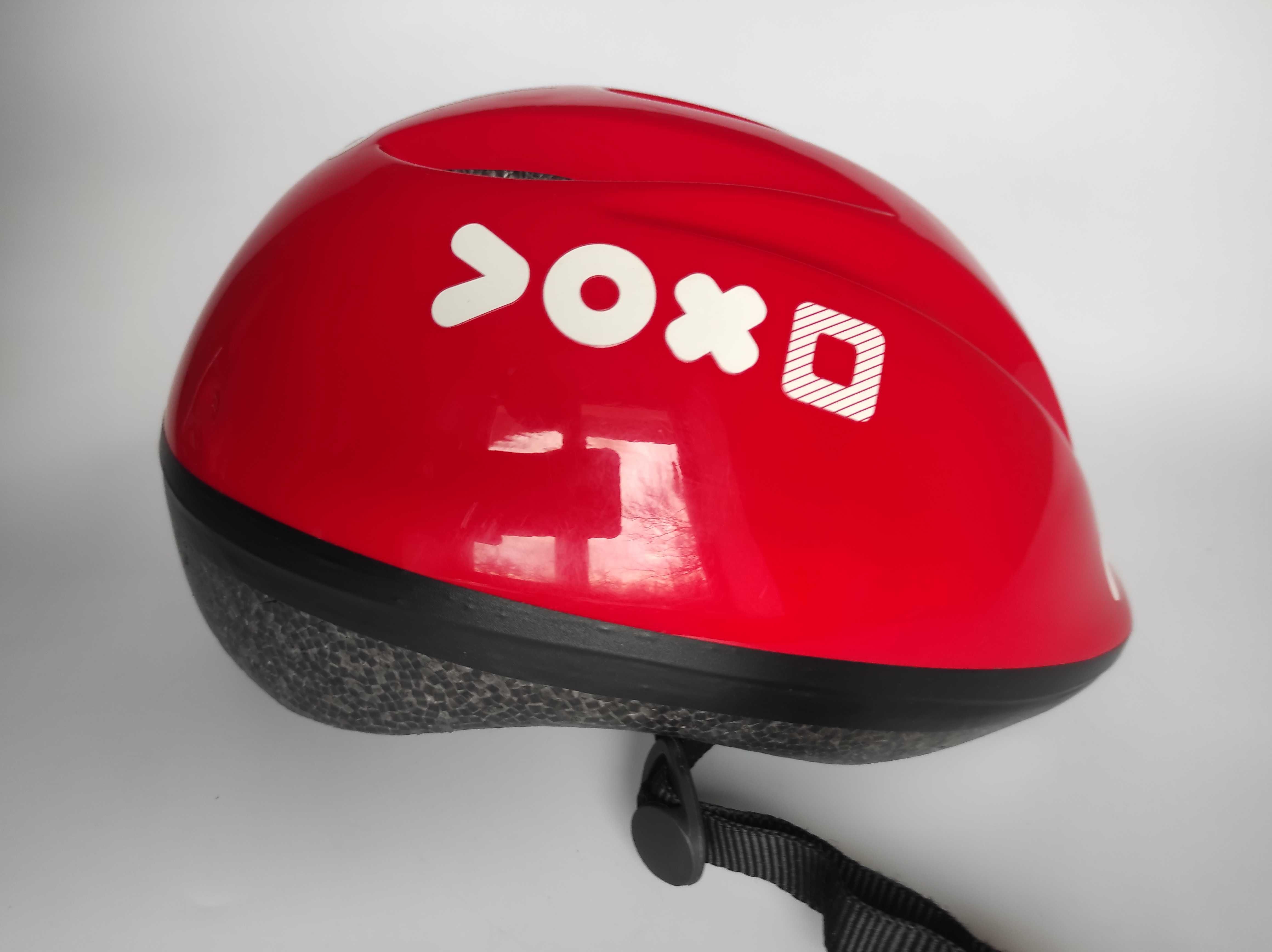 Детский защитный шлем B-Twin KH300, 52-56см, велосипедный шолом