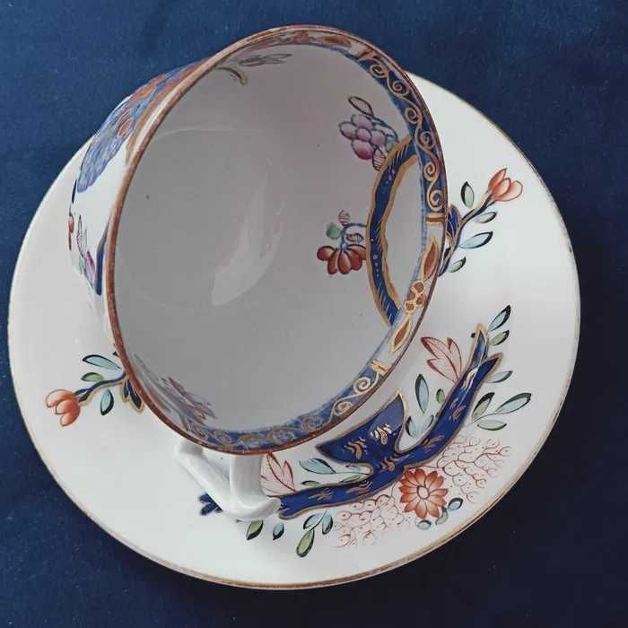 WIELKA**filiżanka MUZEALNA Whitefriargate porcelana SPODE 1875_