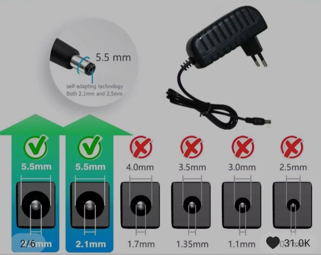 Блок питания 5V 3A