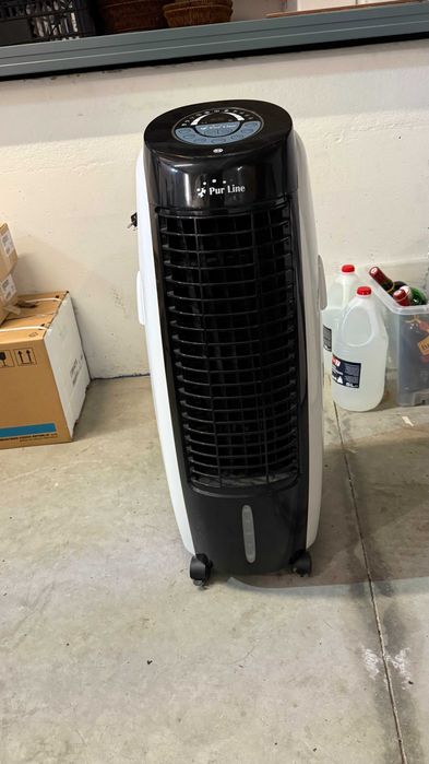 Climatizador de ar e ventilador