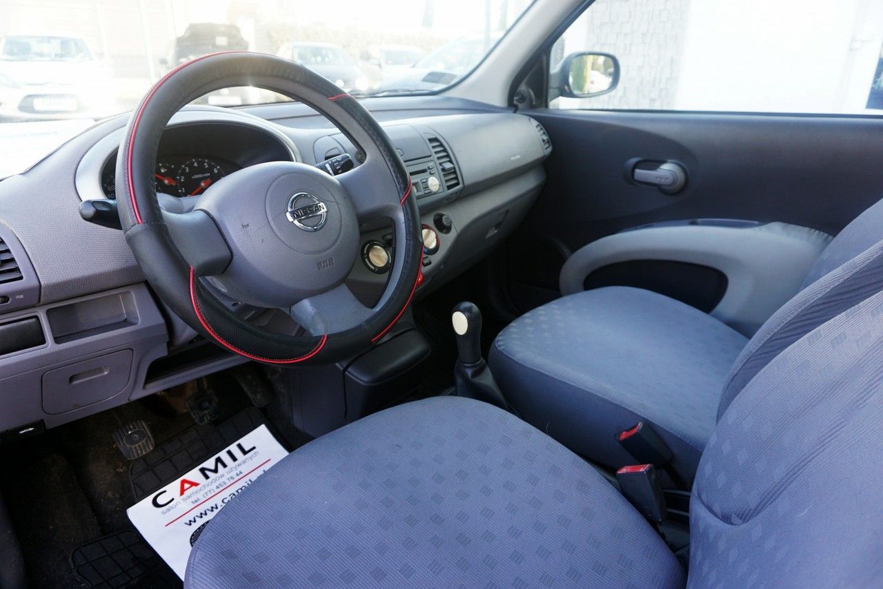 Nissan Micra 1,2 BENZYNA 65KM, Sprawna Klima, Nowy Przegląd, Długie