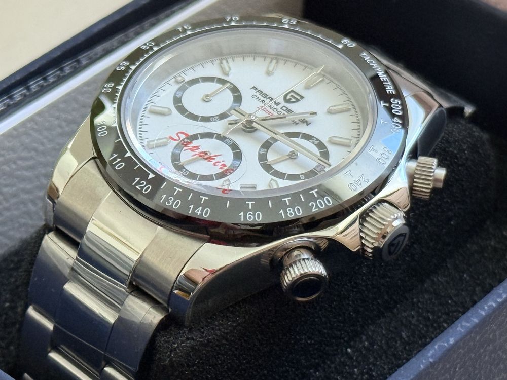 Zegarek Pagani Design PD-1644 chronograf szafir kwarc mechanizm seiko