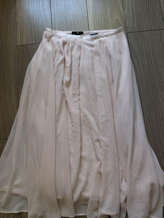 Спідниця  h&m  шифон фатін юбка літня летняя