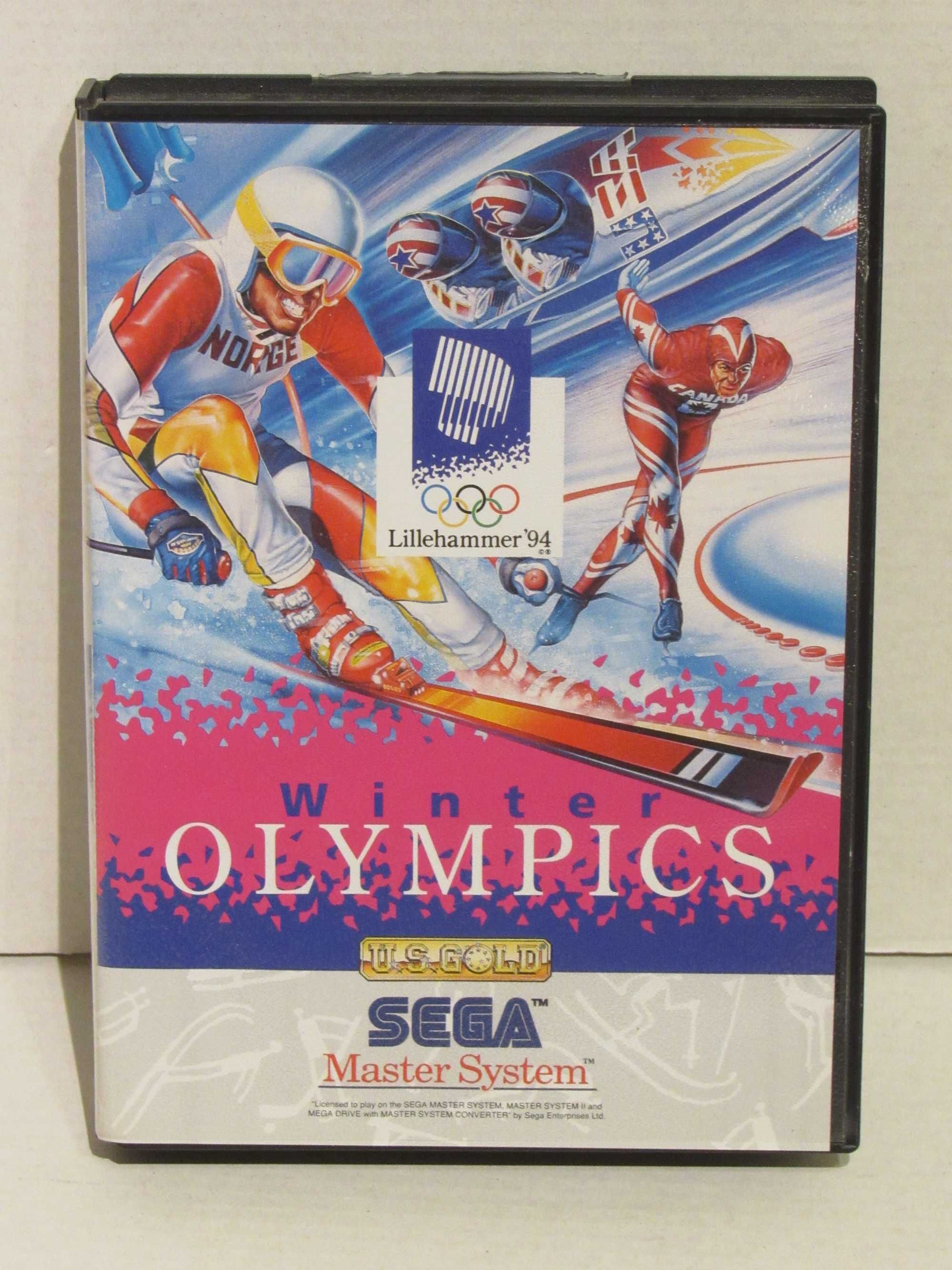 Jogo Sega Master System Winter Olympics completo