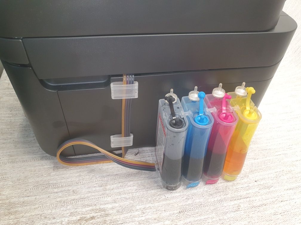 БФП з ПЗК Epson WF-2860DWF, МФУ з ПЗК, принтер