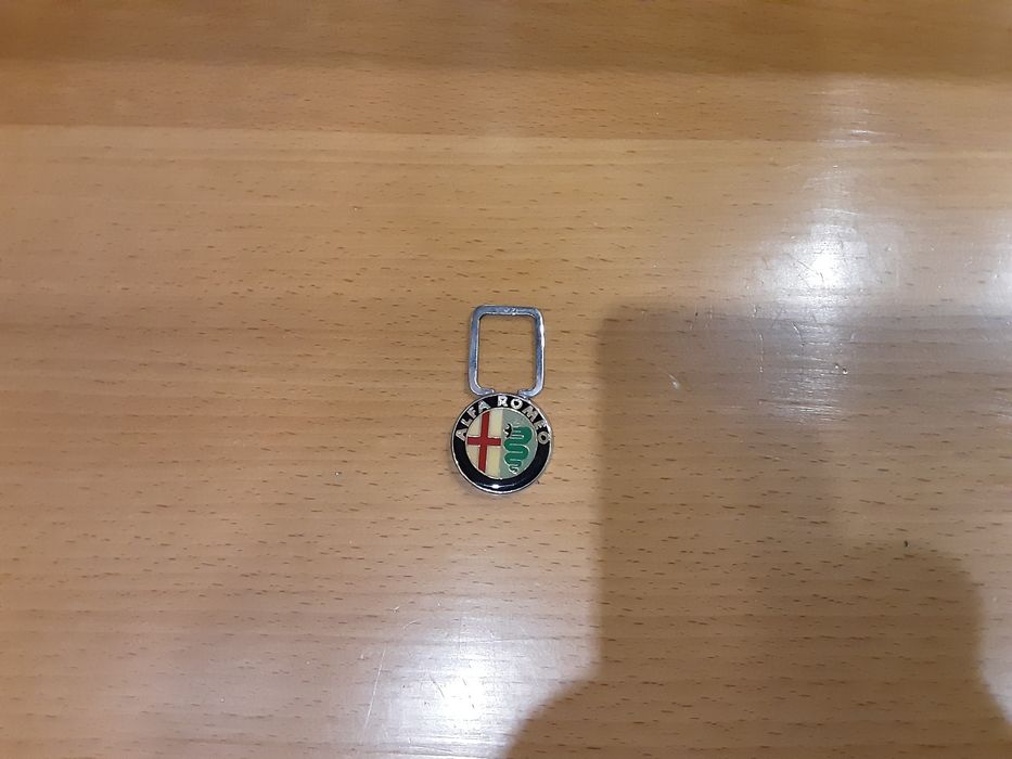 Porta chaves de prata 0,925 Alfa Romeu