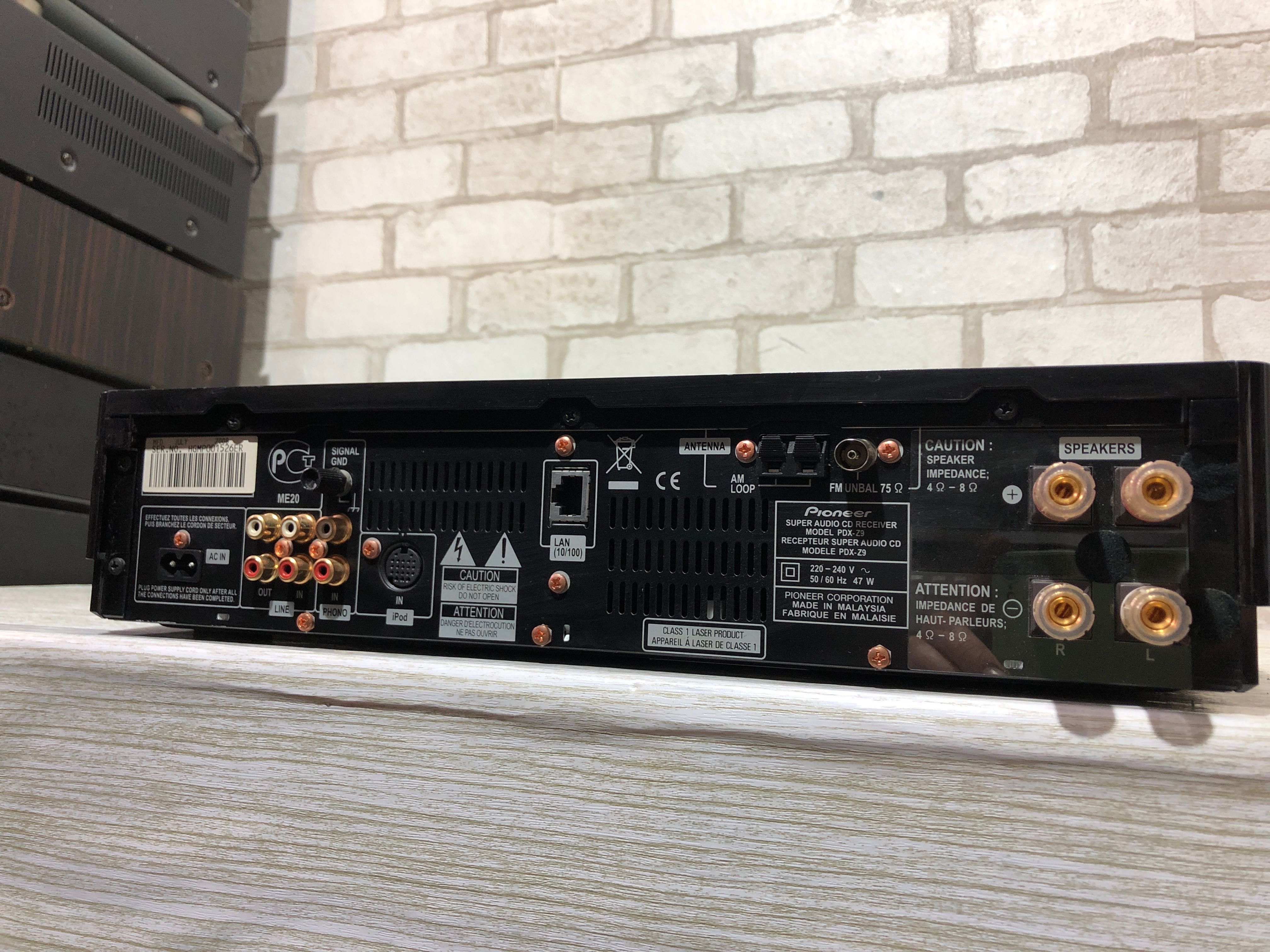 Топ ! CD ресивер/підсилювач Pioneer PDX-Z9 USB MP3 LAN