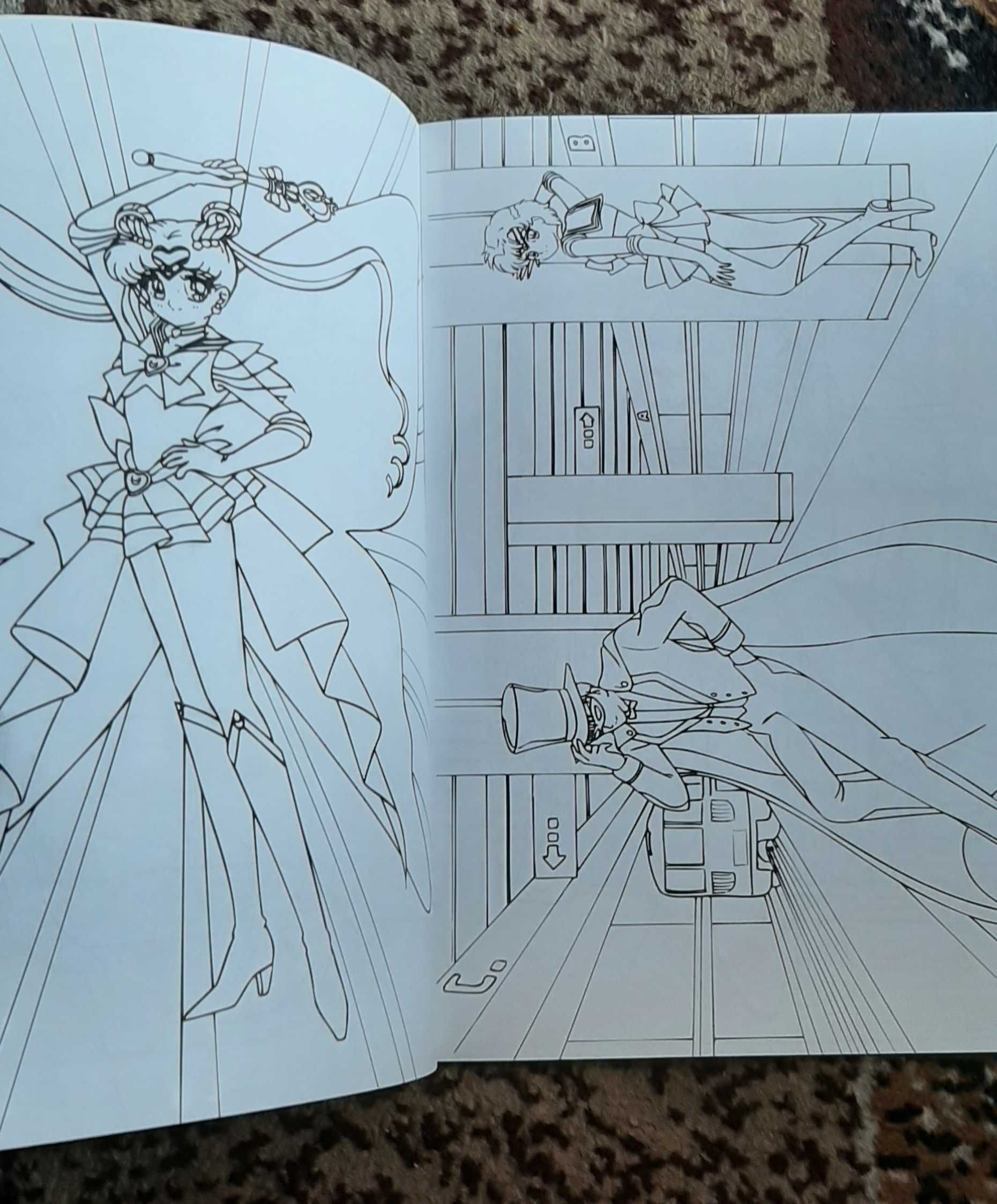 Sailor Moon  / Czarodziejka z Księżyca KOLOROWANKA