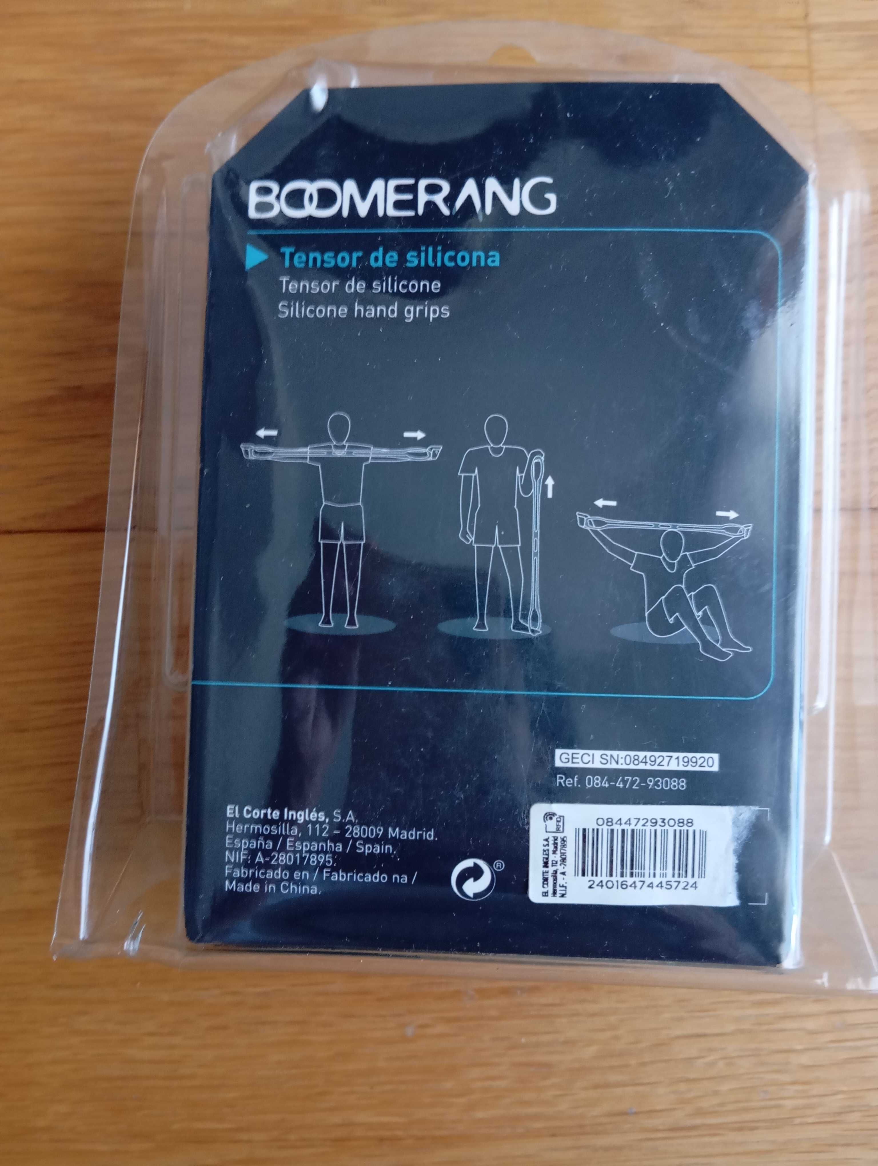 Elástico tensor de silicone