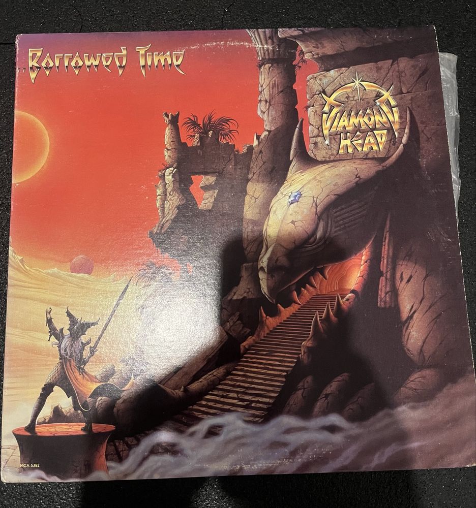 Diamond Head Borrowed time Lp MCA REC USA unikat!