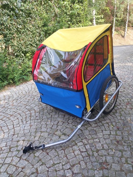 Przyczepka rowerowa riksza Przyczepka dla dzieci