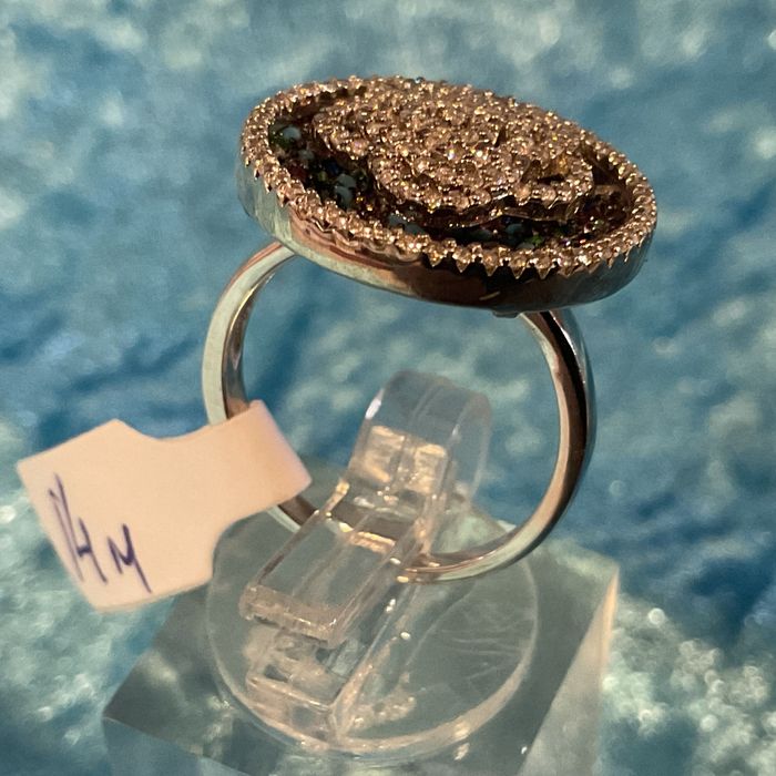 Anel prata lindo tam,14 mm