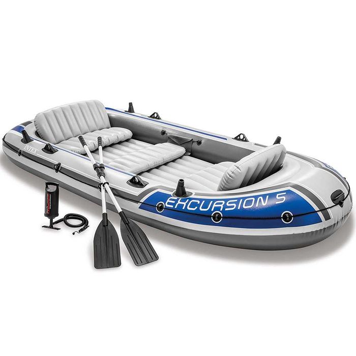Лодка надувная INTEX EXCURSION 5 с тентом.