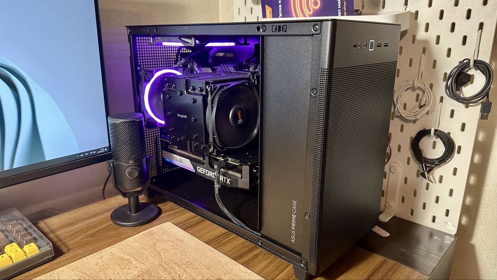 Корпус ASUS Prime AP201 | Як новий | Mesh-версія | mATX