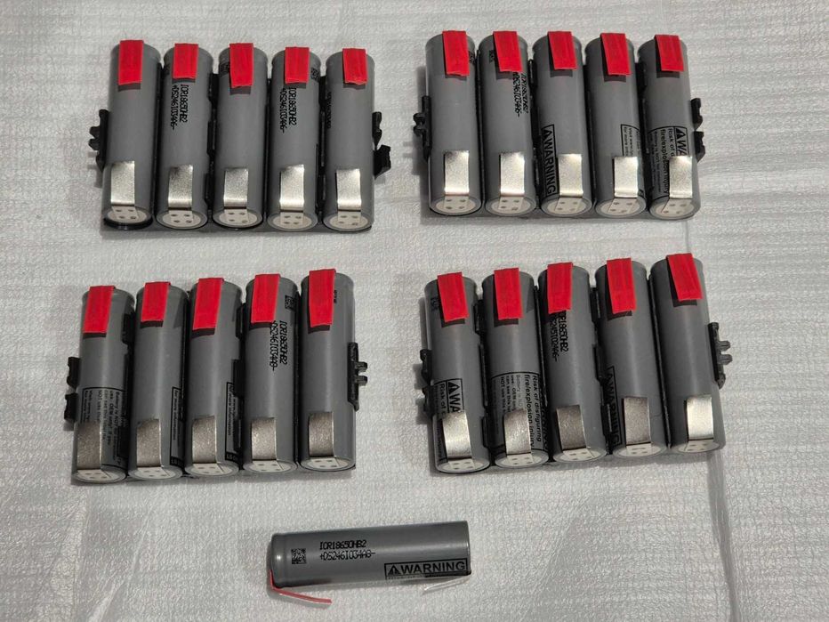 LG Akumulator ogniwo li-ion INR 18650  1500mAh 3,6V - 3,7V + blaszki