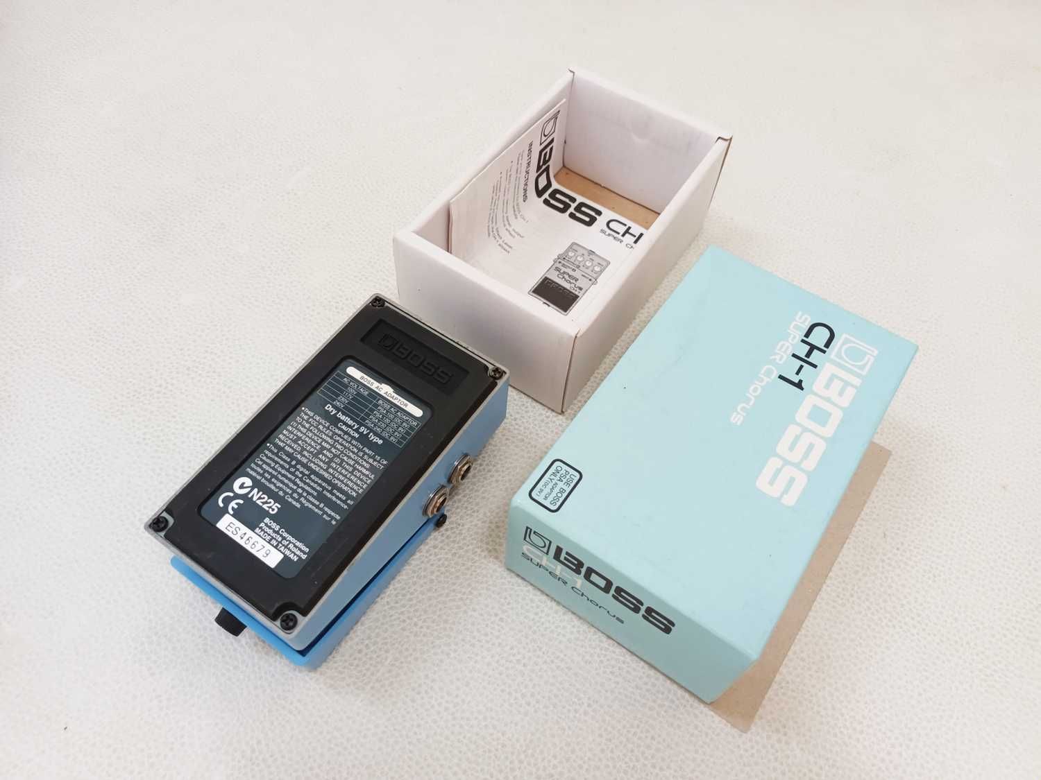 Boss Super Chorus CH-1 Tuner TU-3
