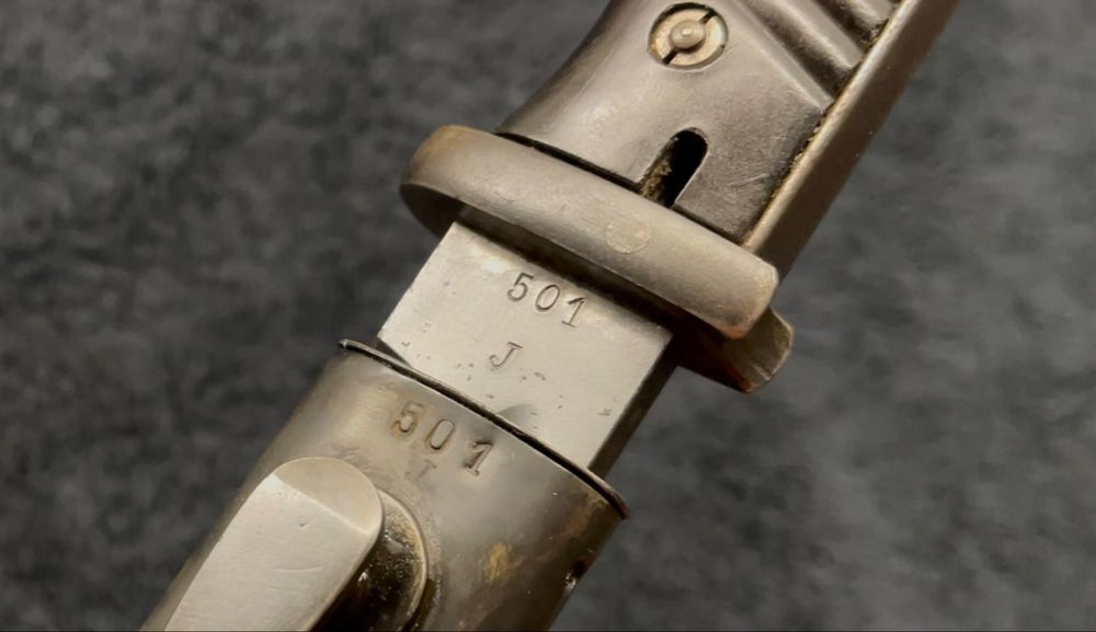 Bagnet Niemiecki Mauser 98k „41 cof” 1941r Wehrmacht zgodny