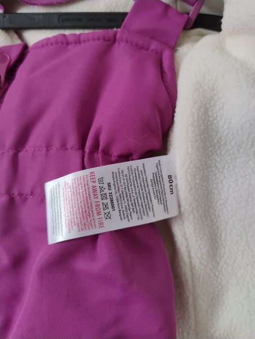 Komplet zimowy dziewczęcy