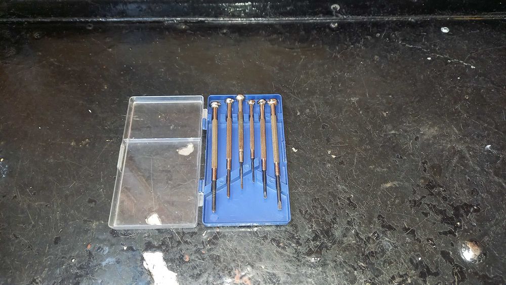 Отвертка силовая Ш-15 СССР.Набор отверток часовых 6шт.