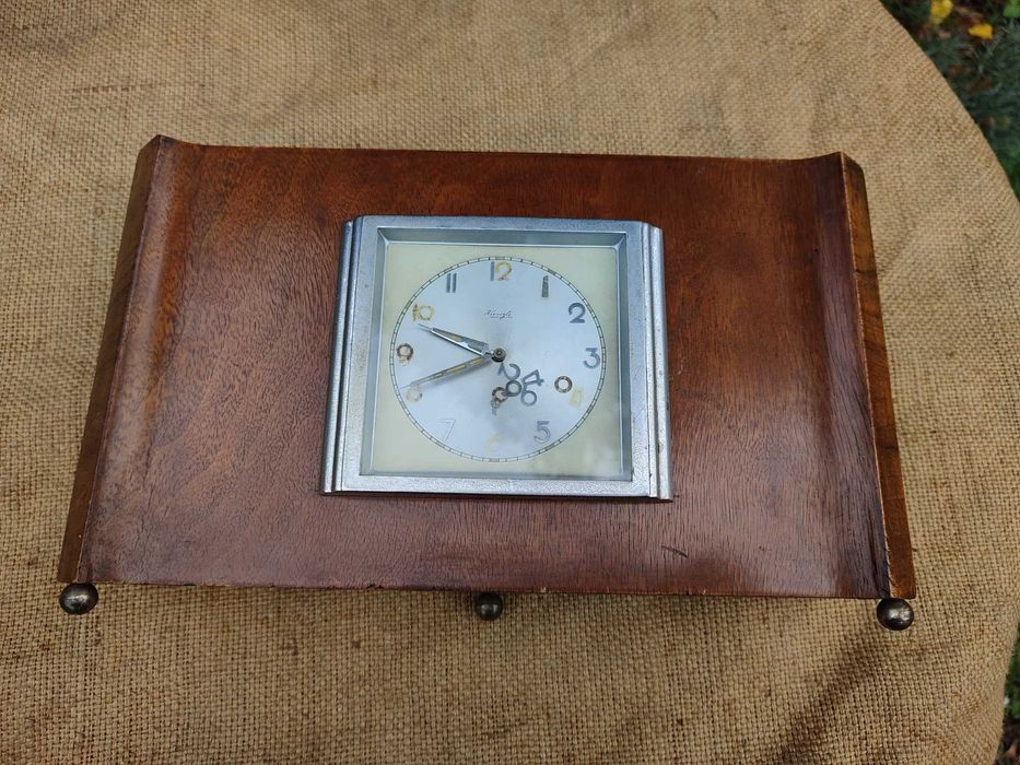 zegar kominkowy budzik Kienzle