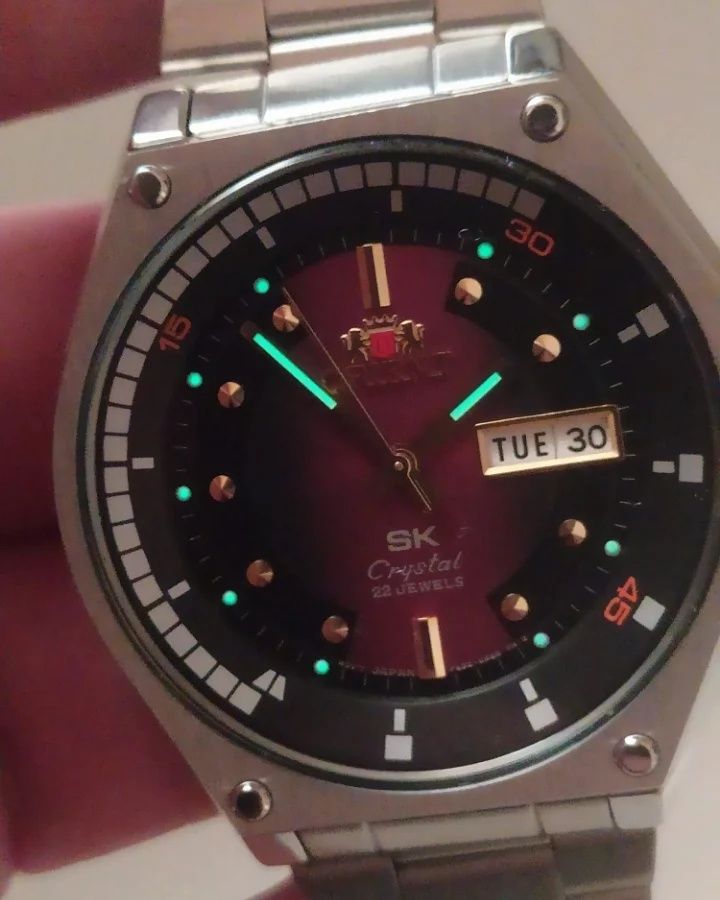 *NOVO* Orient automático Revival Watch,  (RA-AA0B02R) 41.7mm