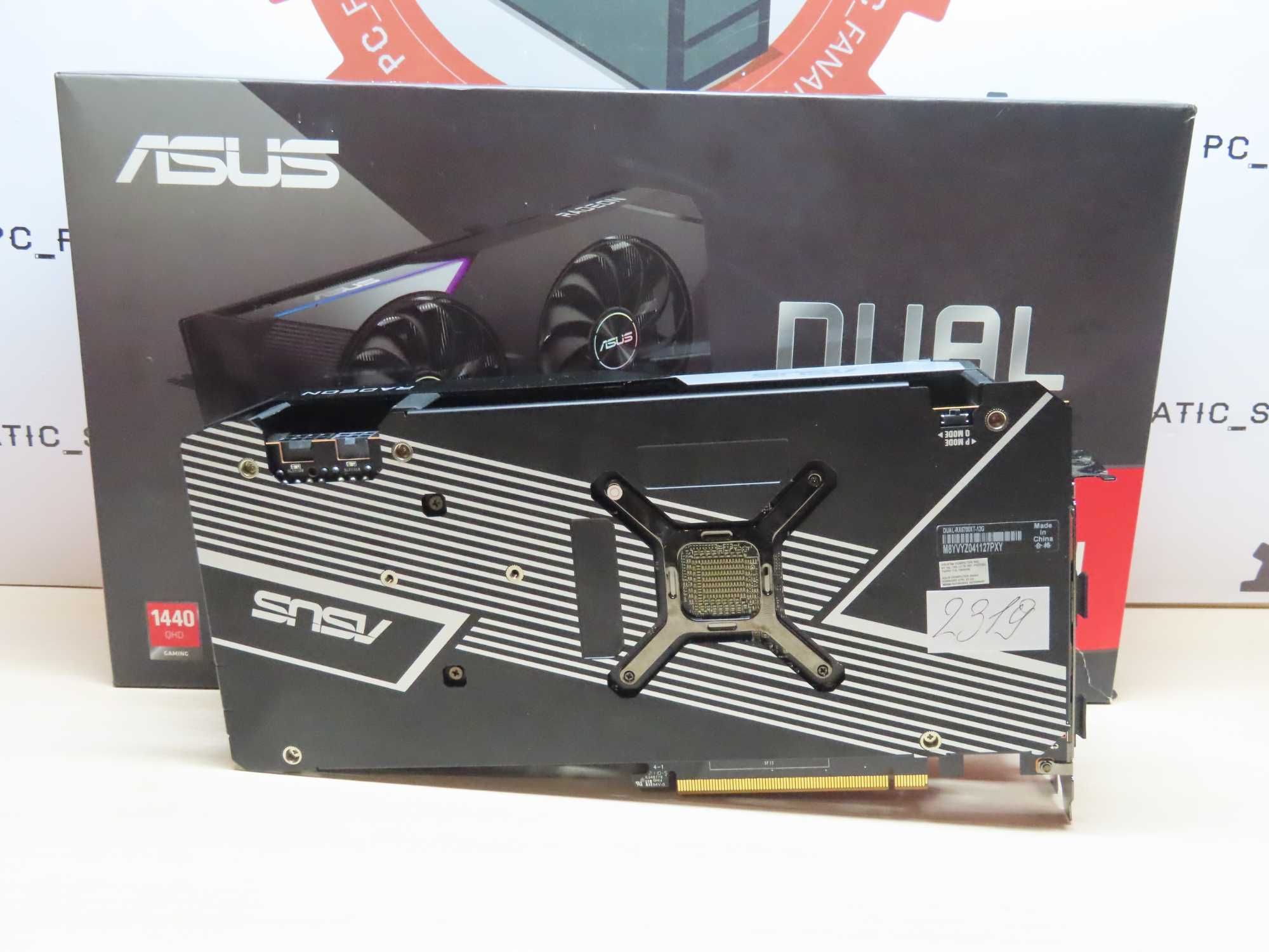 Гарантія/Відеокарта ASUS DUAL RX6700XT 12G/PC_fanatics_shop