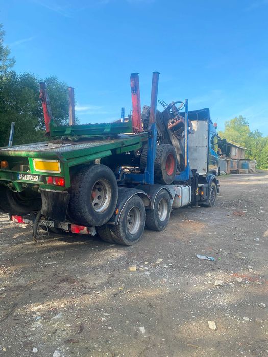 SCANIA do transportu drewna