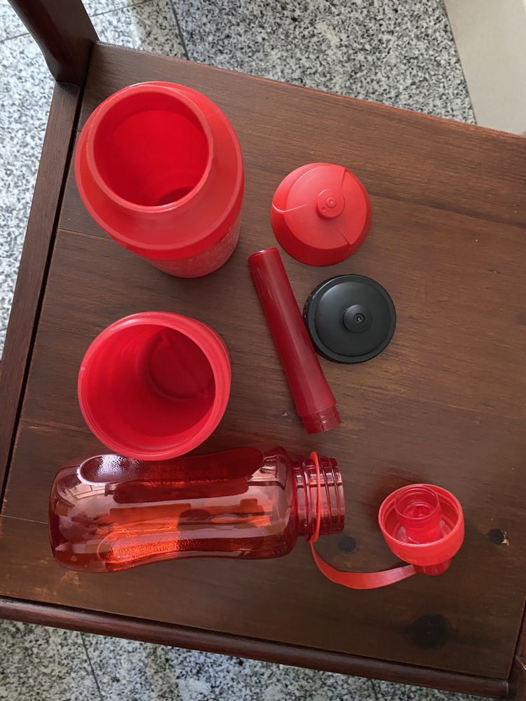 3 garrafas plastico
