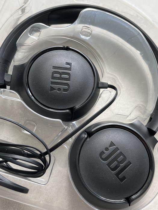 Навушники накладні дротові JBL T500 Black