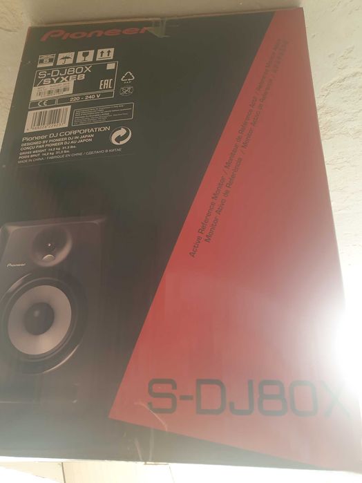 Colunas monitor activa Pionneer SDJ80X