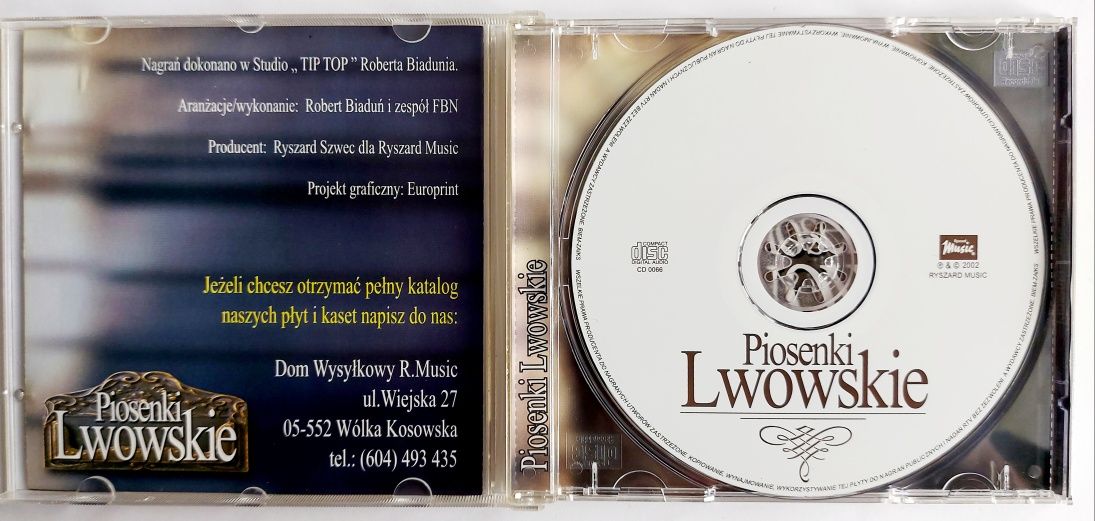 Piosenki Lwowskie 2002r