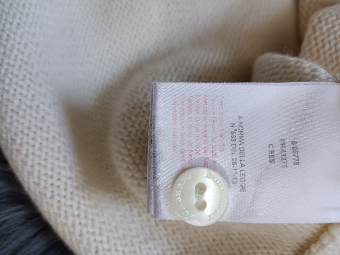 Sweter Burberry/ 18 miesięcy/86 cm/dziewczynka