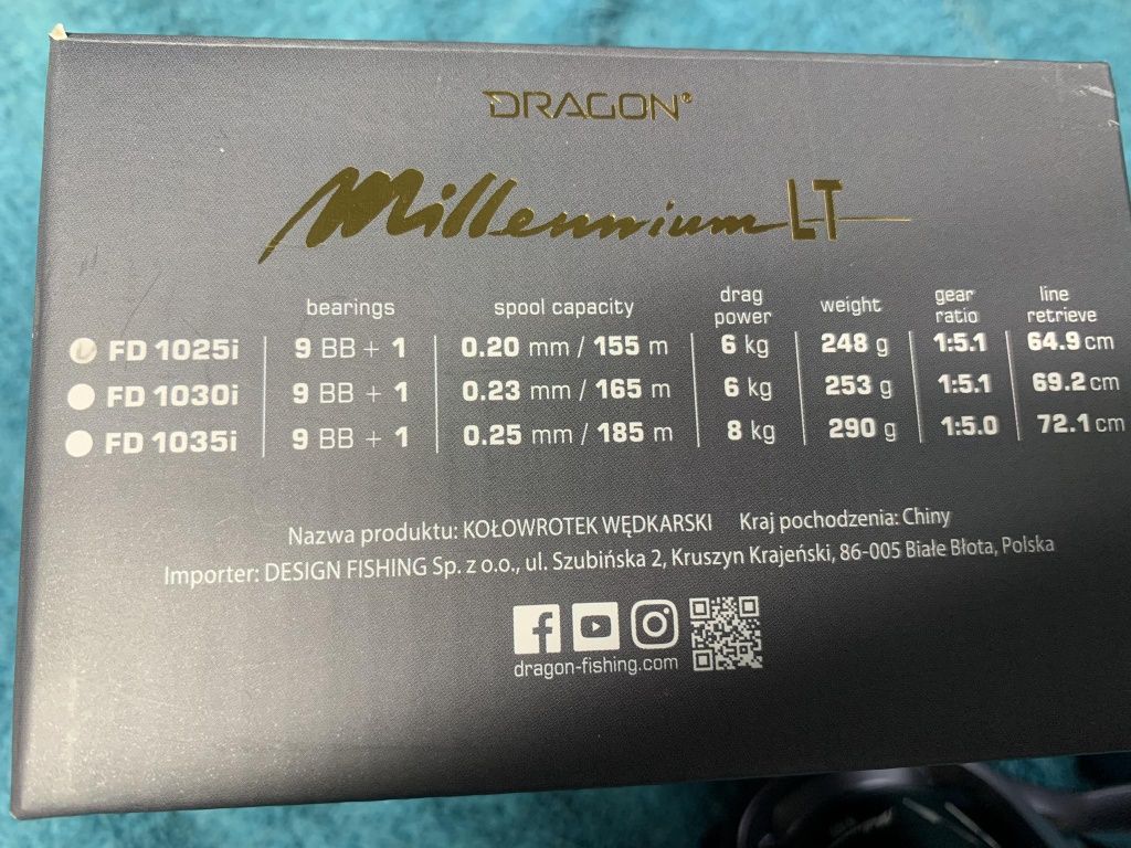 Kołowrotek Dragon Millennium LT FD