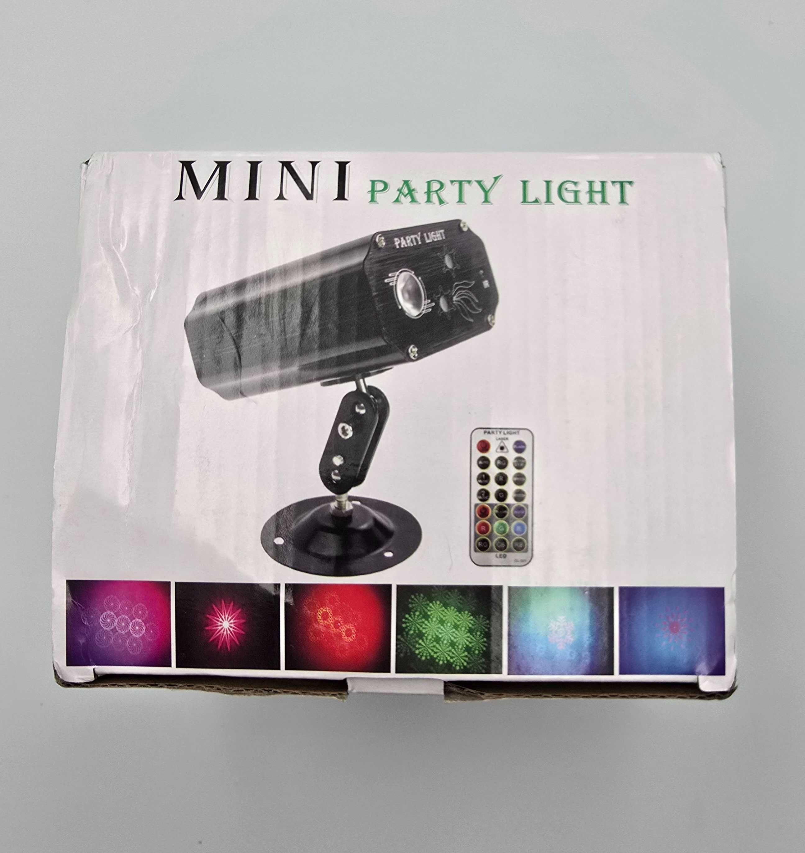 Lampa dyskotekowa, reflektor dyskotekowy, kula dyskotekowa, lampa RGB