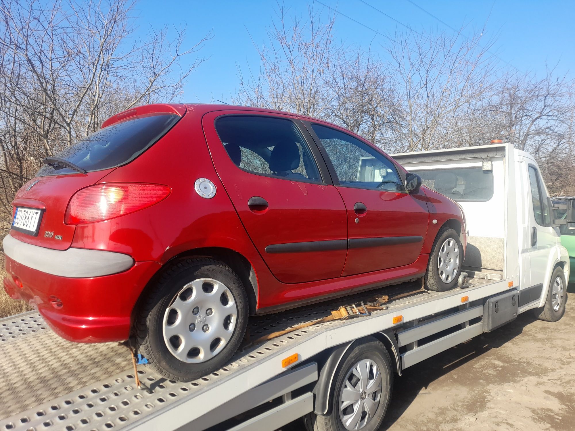 Peugeot 206 na części